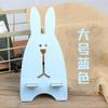 Soporte de Madera para Teléfono Móvil de Conejo Grande Conejo Carcelero Soporte para Tablet Regalo Impreso Soporte de Escritorio para Teléfono Móvil