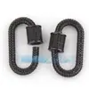 Acessórios de joias DIY cobre puro micro cravejado zircônia luxo parafuso pode abrir e fechar fivela de pulseira e colar