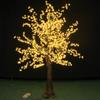 Luz Decorativa de Ingeniería Cuadrada para Hotel Impermeable para Exteriores led Luz de Árbol de Flor de Cerezo Flor de Durazno Árbol Luminoso Simulación Luz de Árbol de Paisaje