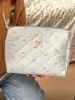 Bolsa de Cosméticos Azul Doce com Laço Transfronteiriça Nicho Fresca Portátil Bolsa de Armazenamento Bolsa de Higiene Pessoal de Alto Valor Grande Capacidade
