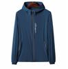 Ropa de protección solar para hombre, nueva chaqueta fina transpirable anti-UV de verano para exteriores, ropa de pesca fresca con capucha para hombre