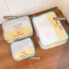 Bolsa de almacenamiento para viajes, bolsa de equipaje, ropa, ropa interior, bolsa de embalaje portátil, ropa personal, bolsa organizadora de viaje
