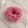 Anillo para el cabello de felpa para el intestino grueso de otoño e invierno, estilo coreano, cuerda para el cabello, color sólido, estilo dulce y bonito, accesorios para el cabello estilo Mori para niñas.