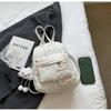 Mochila para Niñas Ins Linda Mochila Escolar Pequeña Mini Bolsa Pequeña Estudiante Universitaria Salida de Primavera Mochila Suave de Aspecto Atractivo para Niña