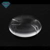 Huagang gema em forma de ovo vidro branco liso pedra nua oval plana simples atacado cristal diamante imitação diamante