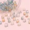 Cuentas redondas de 10 mm bañadas en color proteína, de color sólido, para pulsera de cuentas hecha a mano, accesorios para cadena de teléfono móvil, cuentas sueltas