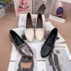 Almofada Branca Garça Tamanho Quebrado Processamento Sapatos de Feijão Sapatos Femininos 2026 Nova Primavera Verão Boca Rasa Moda Sapatos de Salto Único Slip-on Couro Macio Bico Fino