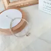 Pulsera de Campanilla Regalo Femenina ins Diseño de Nicho Simple Estudiante Linda Cuentas de Plata Pareja Femenina Estudiante