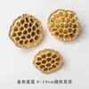 Flores Artificiales Doradas, Arreglo Floral de Cubeta de Bendición de Año Nuevo, Material Floral para Salón de Bodas de Eucalipto y Frutos de Acebo, Adornos Chinos