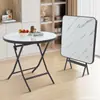 Mesa redonda plegable mesa cuadrada pequeña mesa pequeña apartamento pequeño habitación de alquiler mesa plegable para el hogar uso de habitación de alquiler mesa de comedor plegable