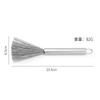 Nova Escova Grande de Aço Inoxidável para Limpeza de Panelas Utensílios de Cozinha Cozinha Não Suja Artefato de Lavagem Doméstico Arame Escova Longa