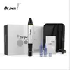 Dr.Pen A1 Dispositivo Electrónico de Belleza Nano Microcristalino Redondo de Cristal Cabezal 3D Masaje Facial Microagujas Superficiales