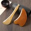 Bastão de Massagem de Chifre, Bastão de Beleza, Bastão de Massagem para Acupontos, Placa Especial Gua Sha para Massagem Facial, Desobstrução de Meridianos