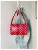 Bolso de mano nuevo de otoño 2026 transfronterizo, bolso tote pequeño para mujer, bolso de almohada de lunares de nicho de alta gama, bolso de hombro y cruzado