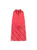 Vestido a rayas bestseller transfronterizo de la marca Z, moda femenina europea y americana, plisado, elegante, cuello halter de AliExpress, color de la imagen, elástico, ZA