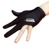 Guantes de Billar de Seda Helada de Dedos Completos para Sala de Billar Guantes de Pool de Tres Dedos Cubierta Engrosada para Cabeza de Bola Nueve
