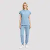 Atacado Lançamento Uniforme de Lavar as Mãos para Esteticista Uniforme Separado de Lavar as Mãos para Laboratório Conjunto de Uniformes de Trabalho para Laboratório de Salão de Beleza