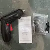 Set de Destornillador Eléctrico Brocas para Destornillador Hogareño Multifuncional Recargable Taladro de Mano Pequeño con Rotación Hacia Adelante y Hacia Atrás Destornillador Eléctrico