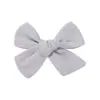 Pinza para el pelo de lazo para niños, color sólido, lindo clip de cocodrilo hecho a mano, accesorio para el cabello para peinar el cabello del bebé 2991