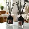 Botella Octagonal de Vidrio para Aromaterapia Transfronteriza 250ml Botella Difusora de Fragancia de Aceite Esencial Decoración de Interiores Botella de Aromaterapia sin Llama