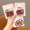Nuevas Gomas para el Cabello Infantiles con Perlas Lindas para Niñas Pequeñas, Alta Elasticidad, Suaves con el Cabello, Pequeñas Gomas para Moños para Niñas