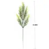 Decoración de Corona de Navidad Anillo de Vid de Boda Tejido Artesanal DIY Piñas Flores Secas Lianas Anillo de Vid para Jardín de Infancia Materiales Creativos