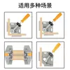Abrazadera para Carpintería Múltiples Tamaños Abrazadera de Ángulo Recto Abrazadera para Acuario Nogal Abrazadera de Nylon a Abrazadera F Abrazadera de 90 grados Mango Único Aleación de Aluminio Clip de Fijación