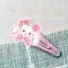 Coelho Urso Celebridade Mercadoria Acrílico BB Clip Grampo de Cabelo Acessório de Cabelo Item de Suporte para Show com Fotos