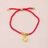 2026 Ano Novo do Cavalo do Zodíaco Pulseira de Fio Vermelho Estilo Chinês Pulseira Vermelha para Riqueza e Boa Sorte Fio Festivo