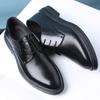 Otoño/Invierno 2022 versión coreana de estilo británico con forro polar zapatos formales de negocios para hombre zapatos de negocios gruesos para hombre zapatos de boda aumentados