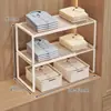 Zapatero de niveles ajustable para dormitorio, soporte para zapatos debajo del escritorio de estudiante, organizador de almacenamiento, estante de almacenamiento para zapatero en casa