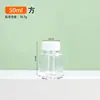 Botellas PET de boca ancha al por mayor 100 ml botellas de plástico dosificadoras botellas de muestreo de boca ancha grado alimenticio transparentes botellas pequeñas para medicamentos botellas vacías