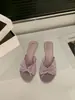 Sandalias de Malla con Encaje, Tacón Grueso y Moño First Encounter Season para Mujer para Combinar con Faldas, Estilo Francés Verano 2026