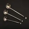Cuchara sopera comercial grande de mango largo con fugas cuchara para sopa de restaurante avena sopa cuchara para sopa de aceite profundo utensilios de cocina de acero inoxidable olla caliente colador