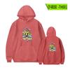 Moletom com Capuz para Mulheres, Marca da Moda, Pulôver Casual Solto Jaqueta com Capuz Atacado, Pode Estampar Logo, Casual Urbano