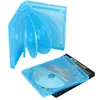 Paquete de 1-4 Cajas para Video 4K Blu-ray DVD Caja de Almacenamiento para DVD Caja de Plástico para BD CD Caja para Grabar CD