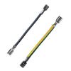 Cable personalizado 0.82 cuadrado 4.8 enchufe recto resorte con terminal de vaina Línea de cinturón 2 cuadrado 187 línea de terminal de resorte de enchufe fábrica