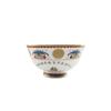 Tazón de Arroz de Cerámica de Jingdezhen de Boca Fina Borde Ancho Barriga Gorda Personalizado Imagen de Garza de Caña Azul y Blanco Sopa Fideos Tazón Pequeño Venta al por Mayor