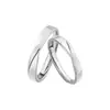 Anillos de Pareja de Verano Versátiles de Diseño Simple Mobius Niche para Estudiantes Venta al por Mayor
