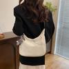Bolsa de ombro estilo coreano para trabalho, bolsa transversal feminina pequena e de grande capacidade, bolsa de viagem para estudantes universitários