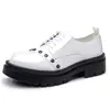Zapatos de cuero con cordones de gran tamaño transfronterizos para hombre, zapatos derby, zapatos casuales de suela gruesa para otoño e invierno que aumentan la altura, zapatos de hombre modernos y versátiles