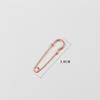 5678cm color cobre rojo níquel imitación oro Guangzhou broche de alfiler de seguridad metálico joyería de alambre enrollado accesorios para hebilla de zapato