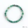 Moda europea y americana simple pulsera de ágata de cristal lujo ligero alto sentido pulsera tejida a mano con cuentas joyería mujeres al por mayor