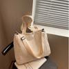 Bolso Bandolera de Pana para Mujer Gran Capacidad Nuevo Primavera y Verano 2024 Bolso de Mano Versátil de Gama Alta para el Trabajo