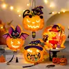 Presentes de Halloween, Artesanato DIY, Lanternas de Mão Luminosas, Decorações de Lanterna de Abóbora de Halloween, Presentes Assustadores
