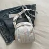 Bolso Retro Principios de Otoño Bolso Cuadrado Pequeño para Mujer Bolso Concha Estilo Literario Bolso de Hombro Versátil para Viajar Bolso de Lona Bolso Pequeño