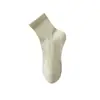 Calcetines para Mujer 2025 Nuevos Más Vendidos Primavera y Otoño Alto Algodón Delgados Sin Costuras Anti-Olor Deportivos Casuales de Media Pantorrilla en Stock