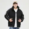 Chaqueta de plumón para trabajo para hombre Invierno Nueva Moda Marca Suelta Cálida Engrosada Plumón de Pato Blanco Moda Delgada Chaqueta Corta
