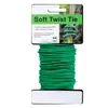 Alambre de Atar Recubierto de Plástico, Ataduras Espirales Verdes para Plantas de Jardín, Alambre de Atar Accesorios de Jardín, Alambre de Atar Recubierto de Plástico