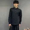 Nueva camisa de verano para hombre, estilo japonés, cómoda, transpirable, manga larga, moderna, versátil, corte holgado, de alta gama, única, lujo ligero, estilo de negocios